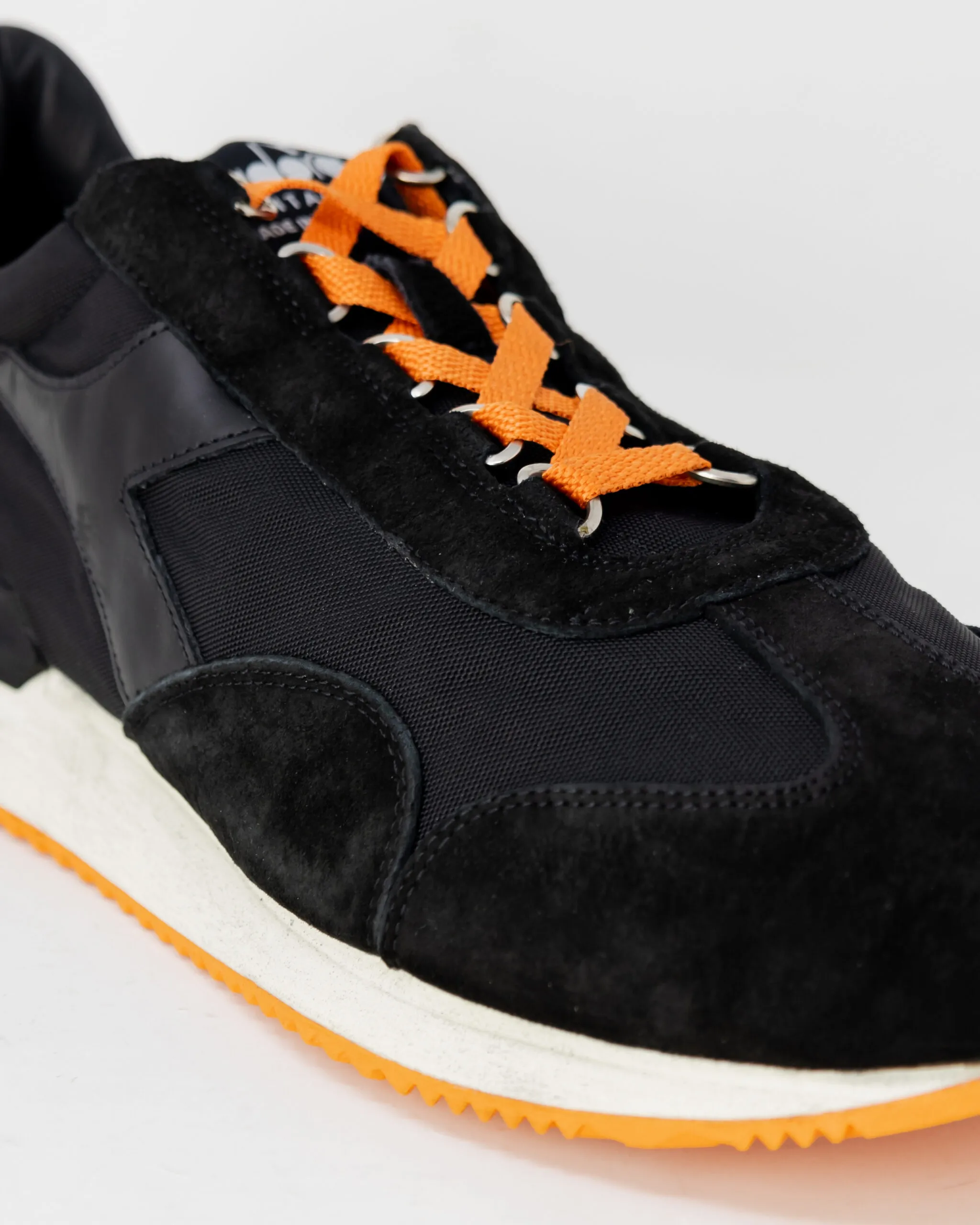 Sneakers Diadora Heritage equipe mad italia nubuck sw Nero