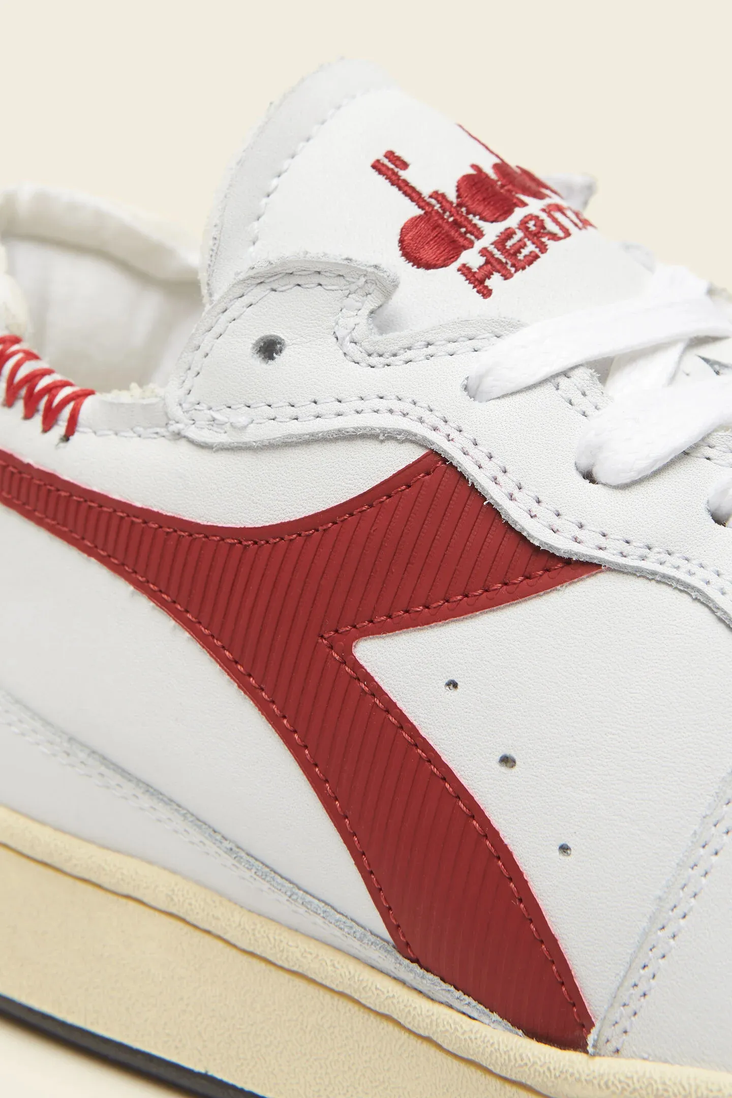 Sneakers Diadora Heritage mi basket row cut Bordeaux