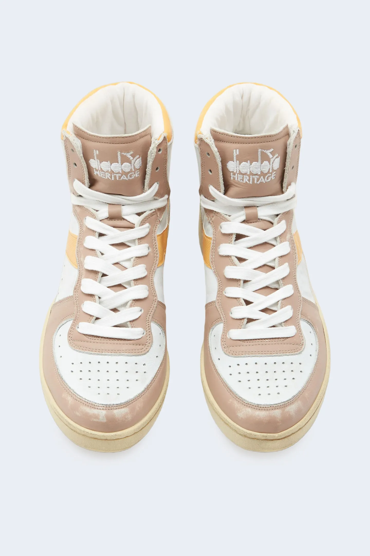 Sneakers Diadora Heritage mi basket used Ocra
