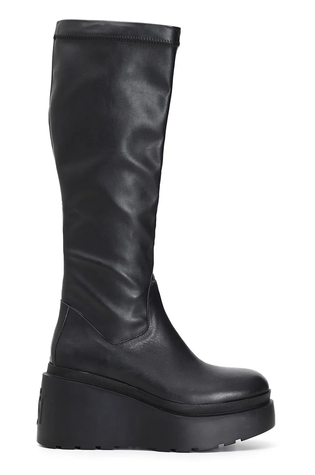 stivali con gambale stretch