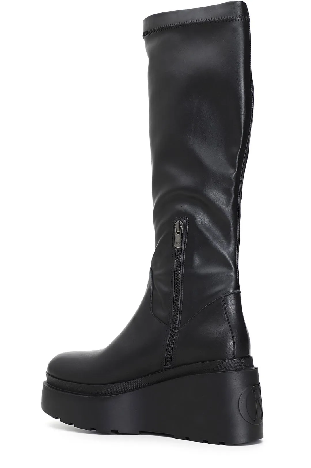 stivali con gambale stretch