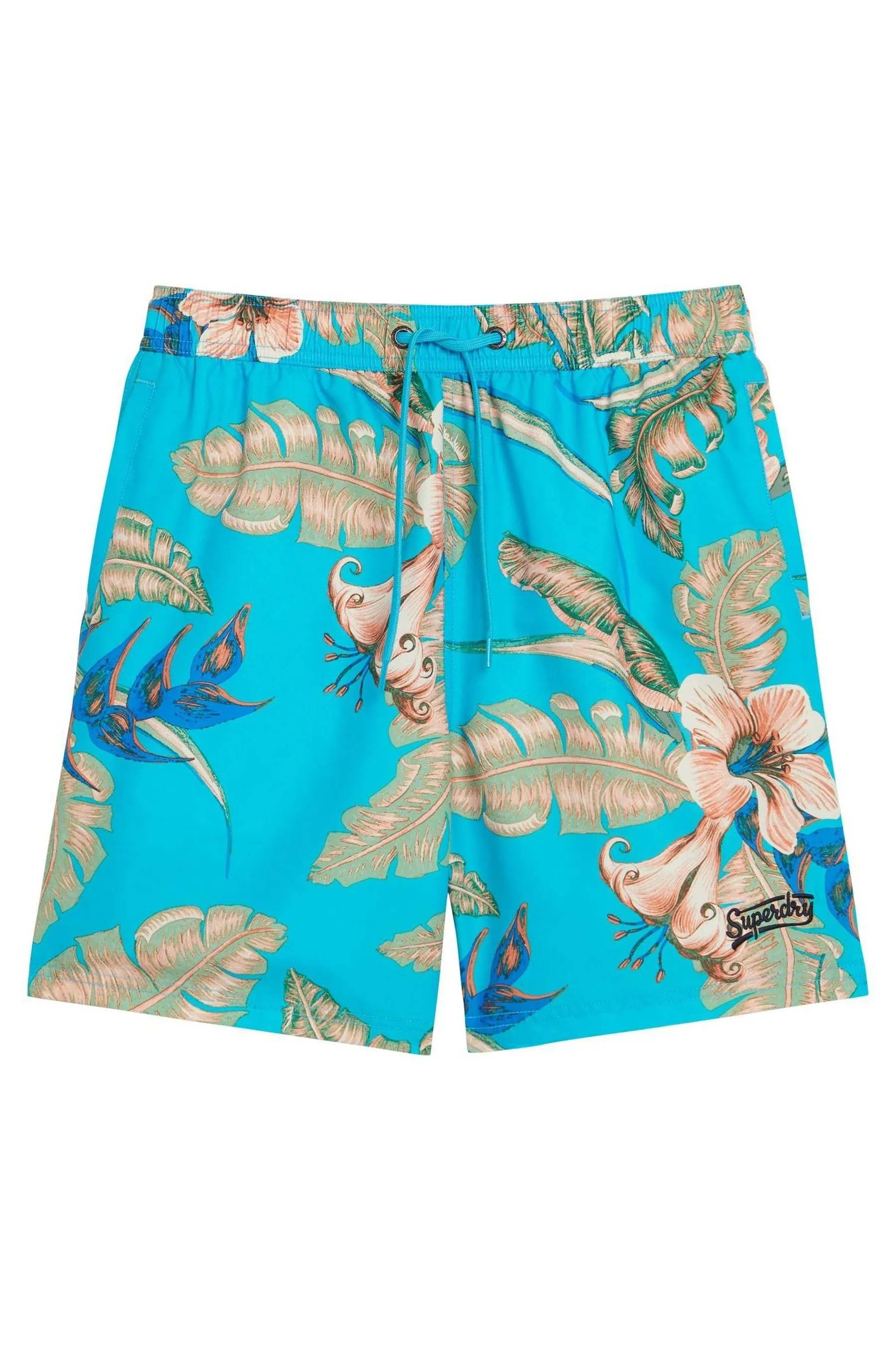 Superdry - 17 Shorts da bagno Stampa hawaiana
