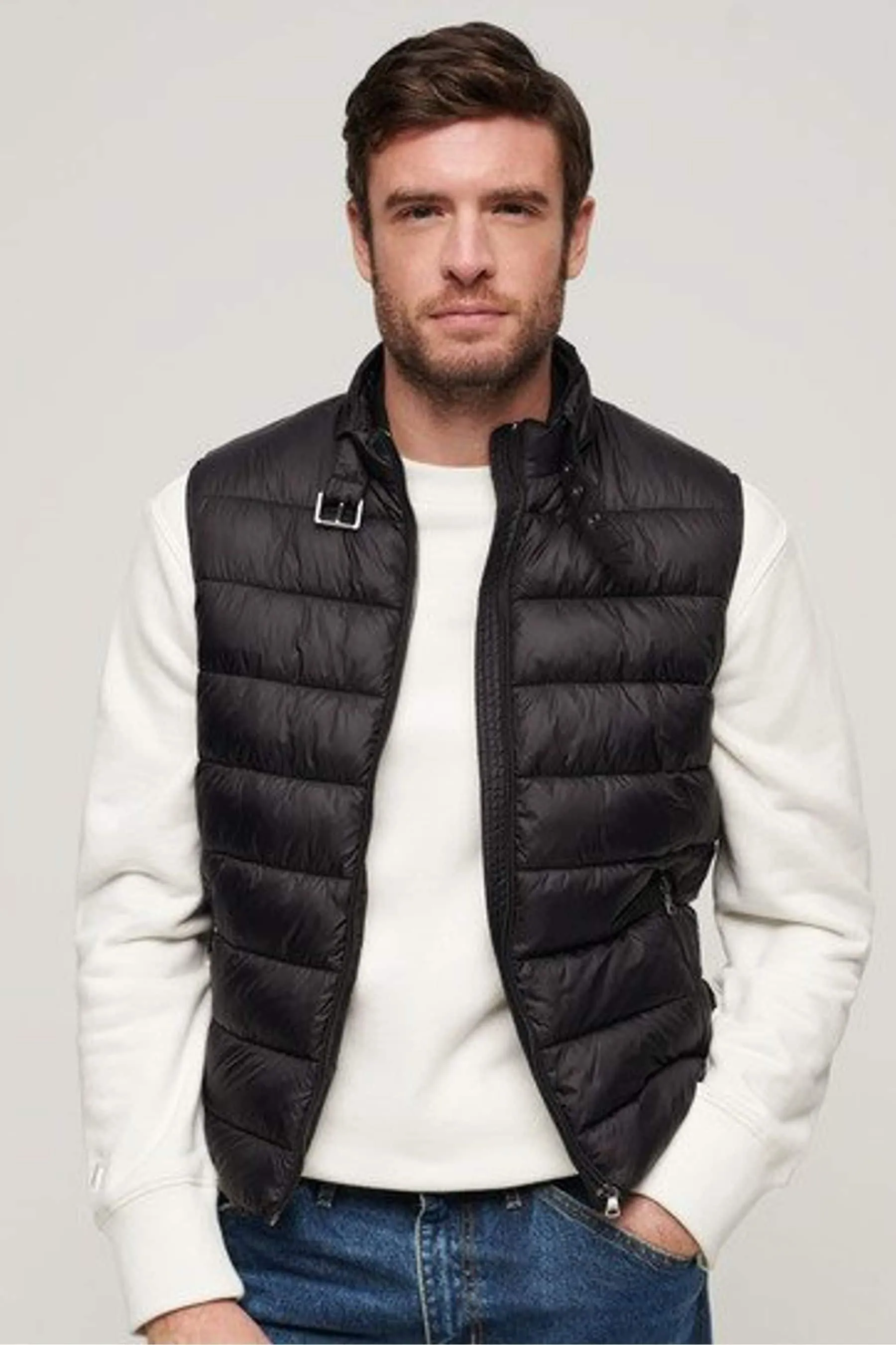 Superdry - Smanicato imbottito leggero