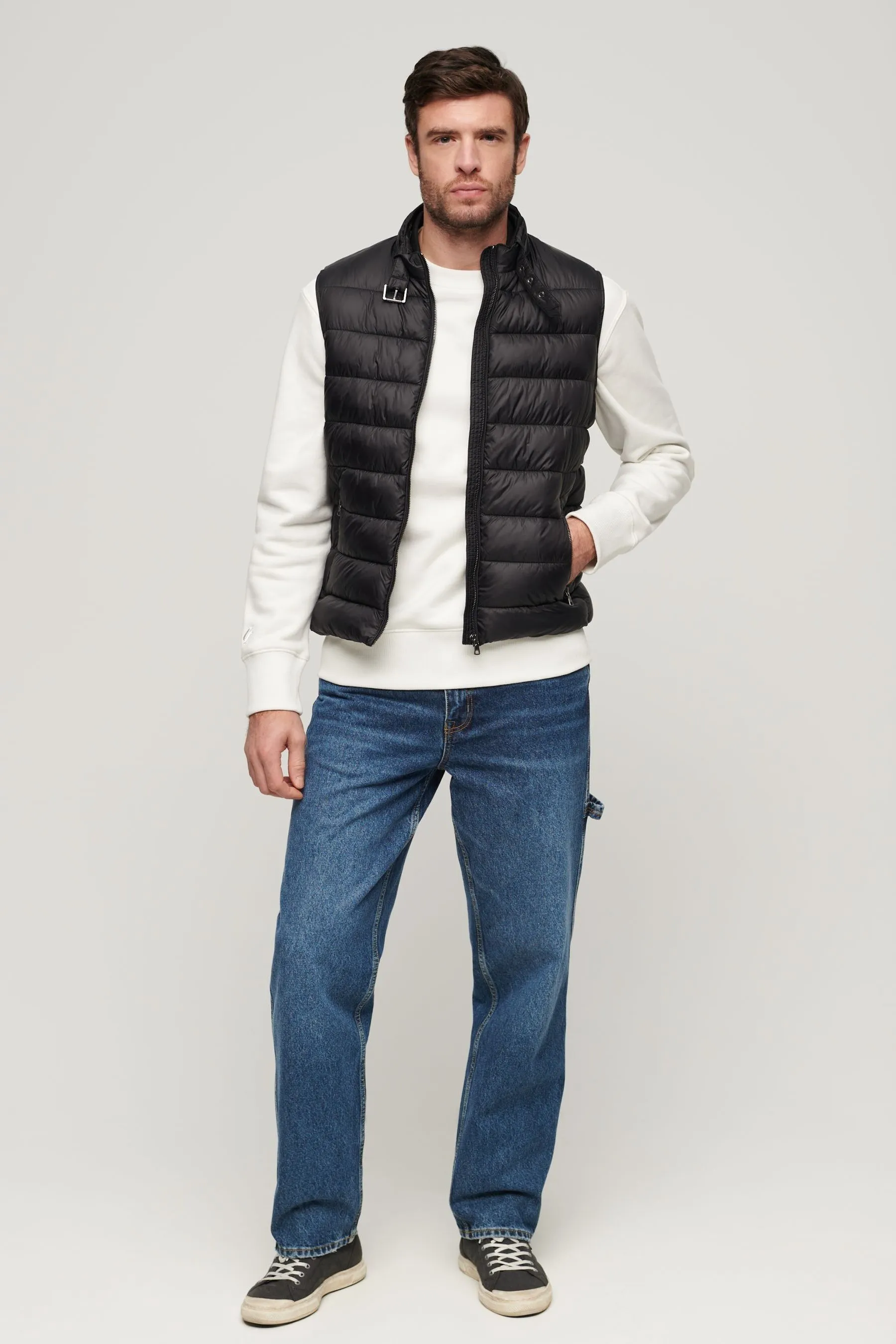 Superdry - Smanicato imbottito leggero