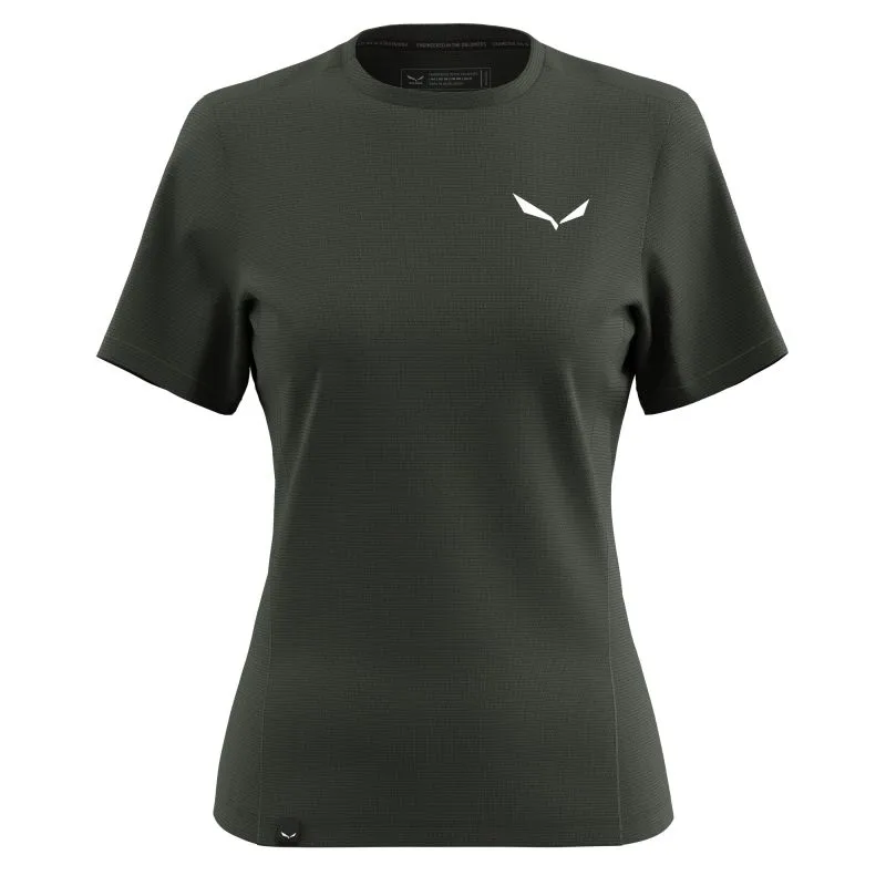 T-SHIRT DONNA SALEWA PUEZ DRY DARK OLIVE