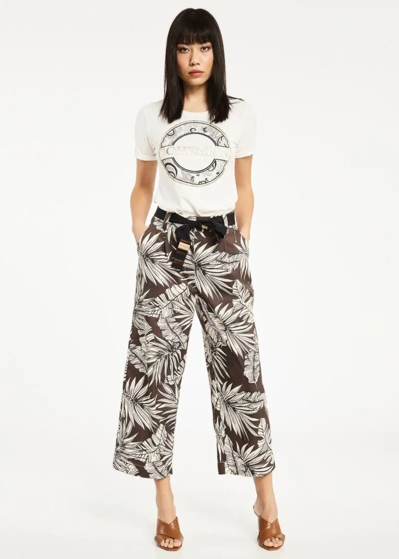T-shirt in cotone stretch