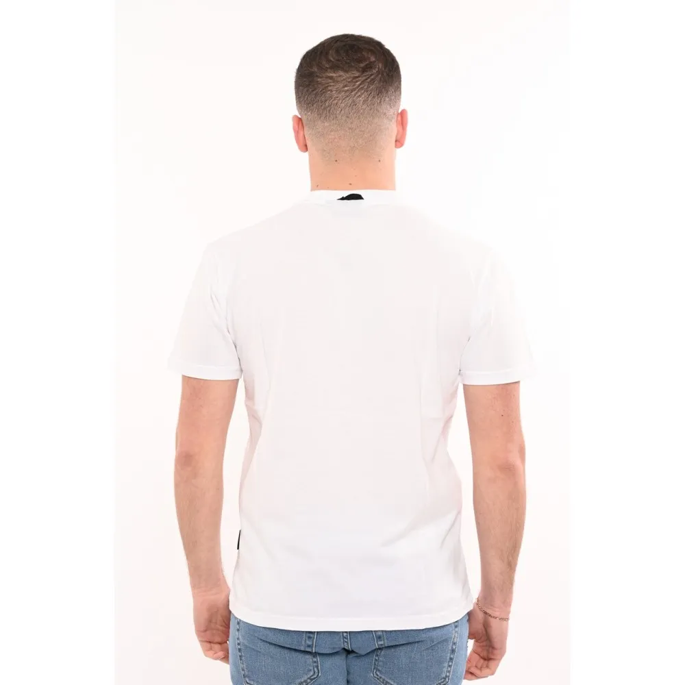 T-shirt uomo bollo con logo Napapijri