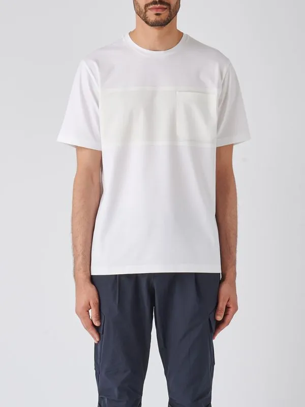 T-shirt uomo Herno in cotone superfine Bianco