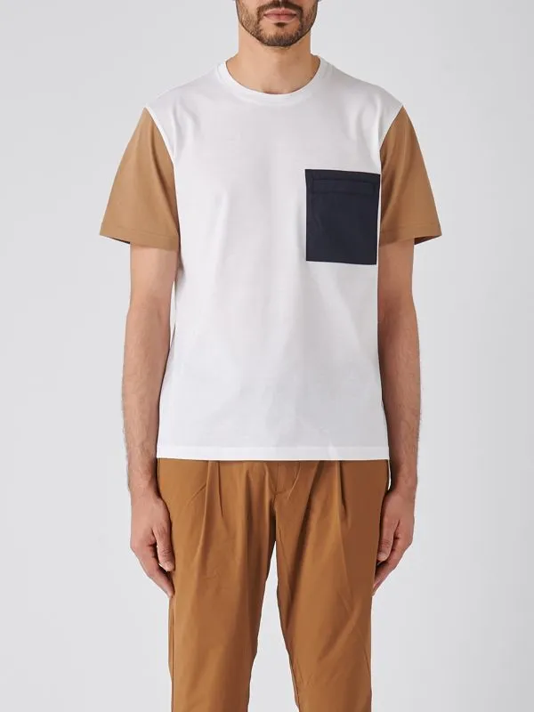 T-shirt uomo Herno in jersey di cotone Bianco