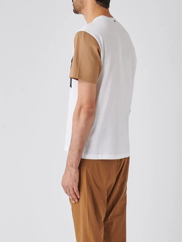 T-shirt uomo Herno in jersey di cotone Bianco
