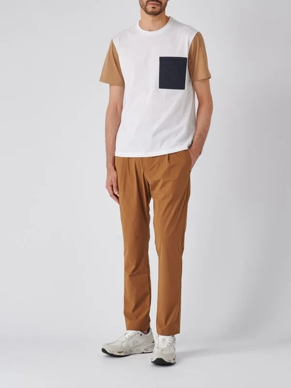 T-shirt uomo Herno in jersey di cotone Bianco