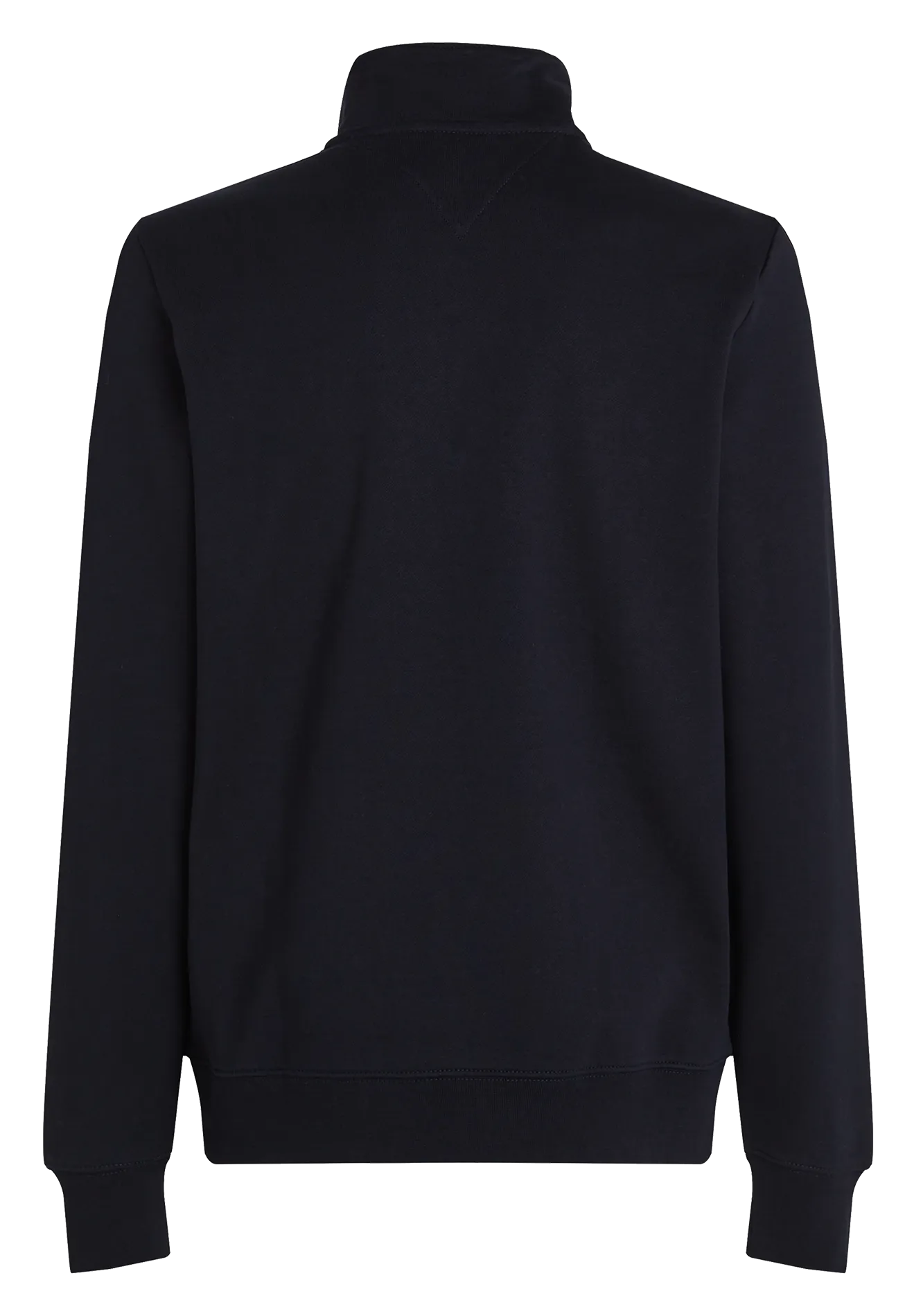  TOMMY HILFIGER   Maglione collo con zip in cotone bio | Blu