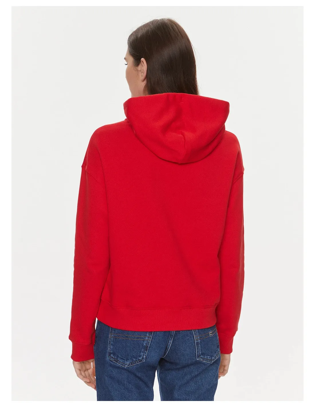 TOMMY JEANS FELPA DONNA,TJW BXY BADGE HOODIE
