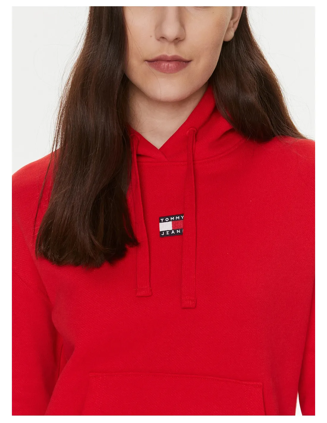 TOMMY JEANS FELPA DONNA,TJW BXY BADGE HOODIE