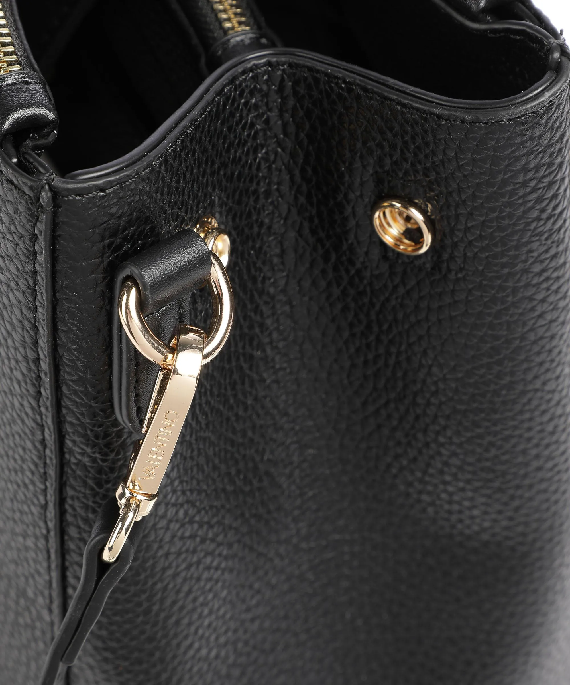  Valentino Bags Superman Borsa a mano pelle sintetica nero  