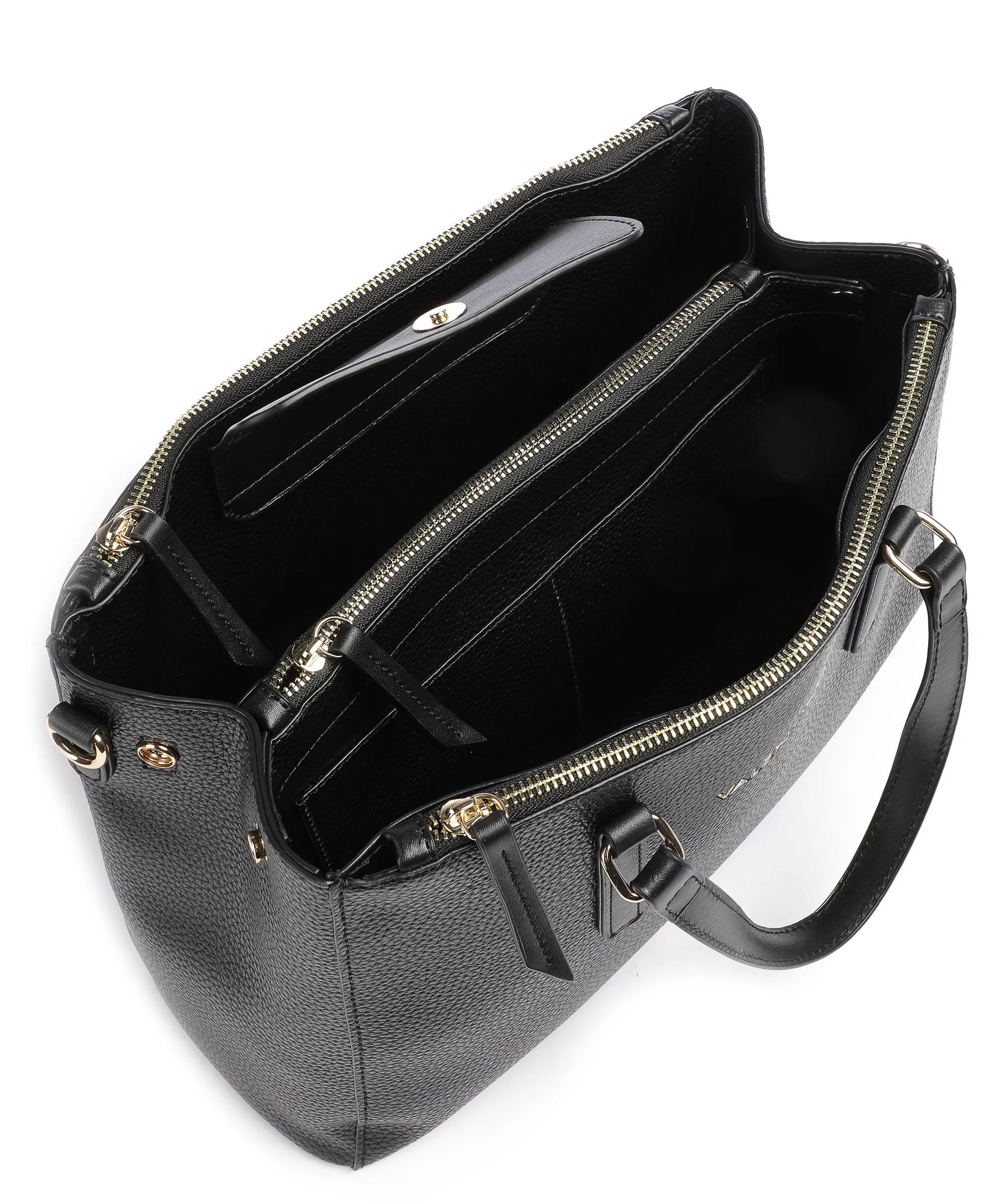  Valentino Bags Superman Borsa a mano pelle sintetica nero  