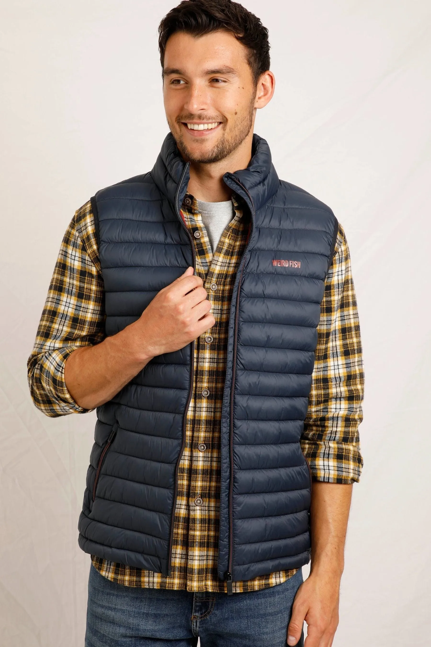 Weird Fish - Langtree - Gilet imbottito leggero e impermeabile