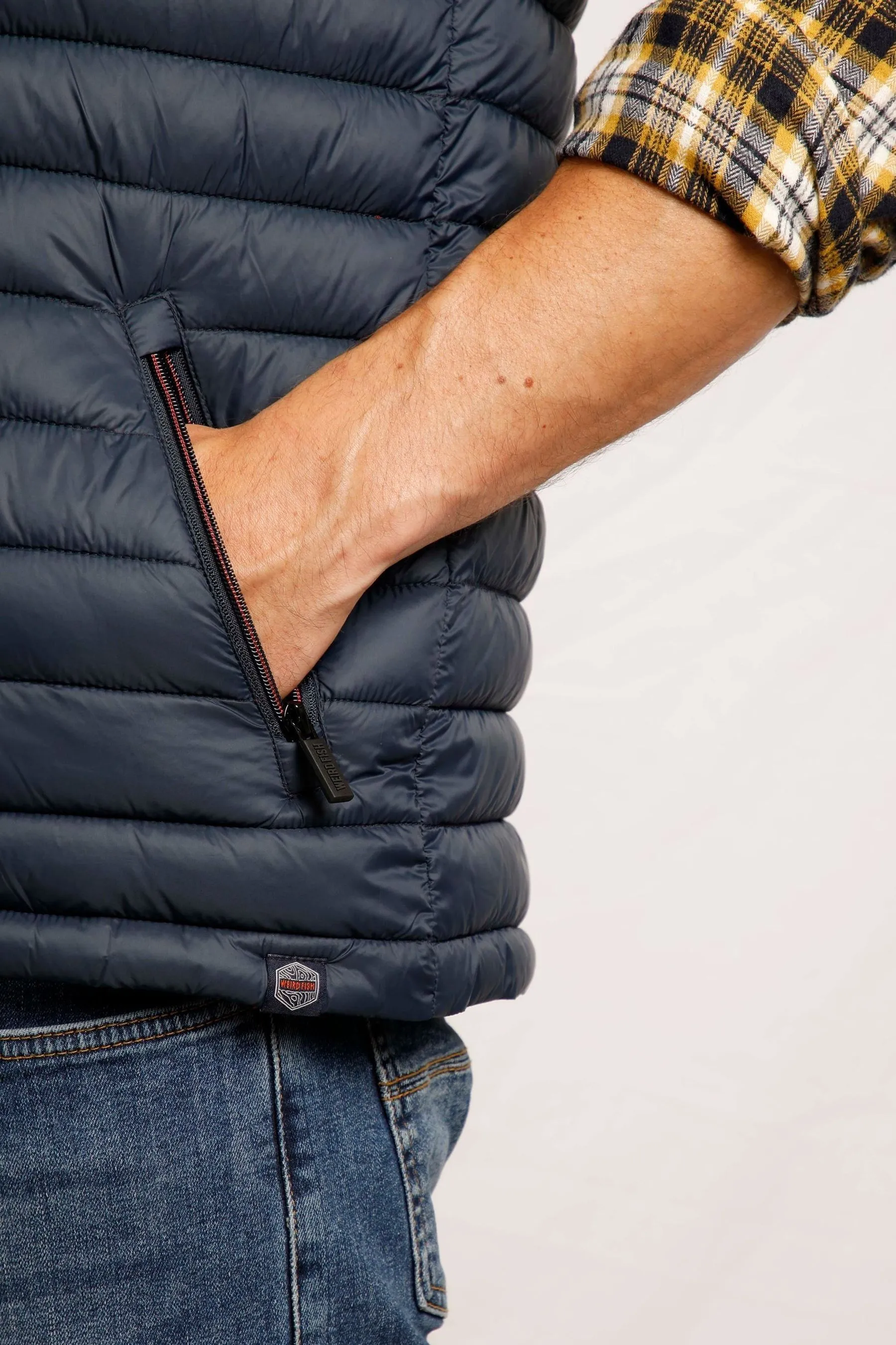 Weird Fish - Langtree - Gilet imbottito leggero e impermeabile