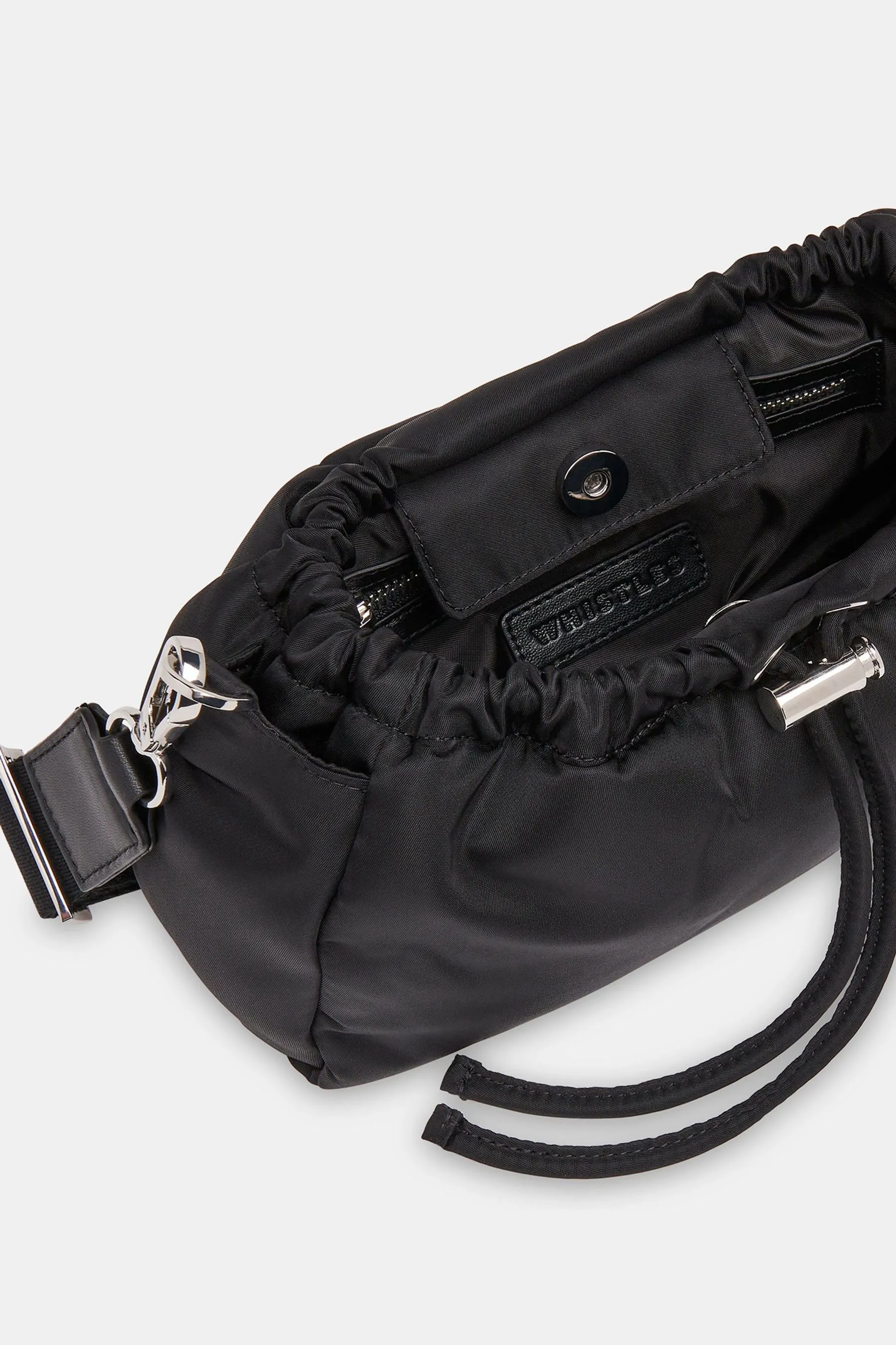 Whistles - Benny - Nero a tracolla con coulisse - Borsa