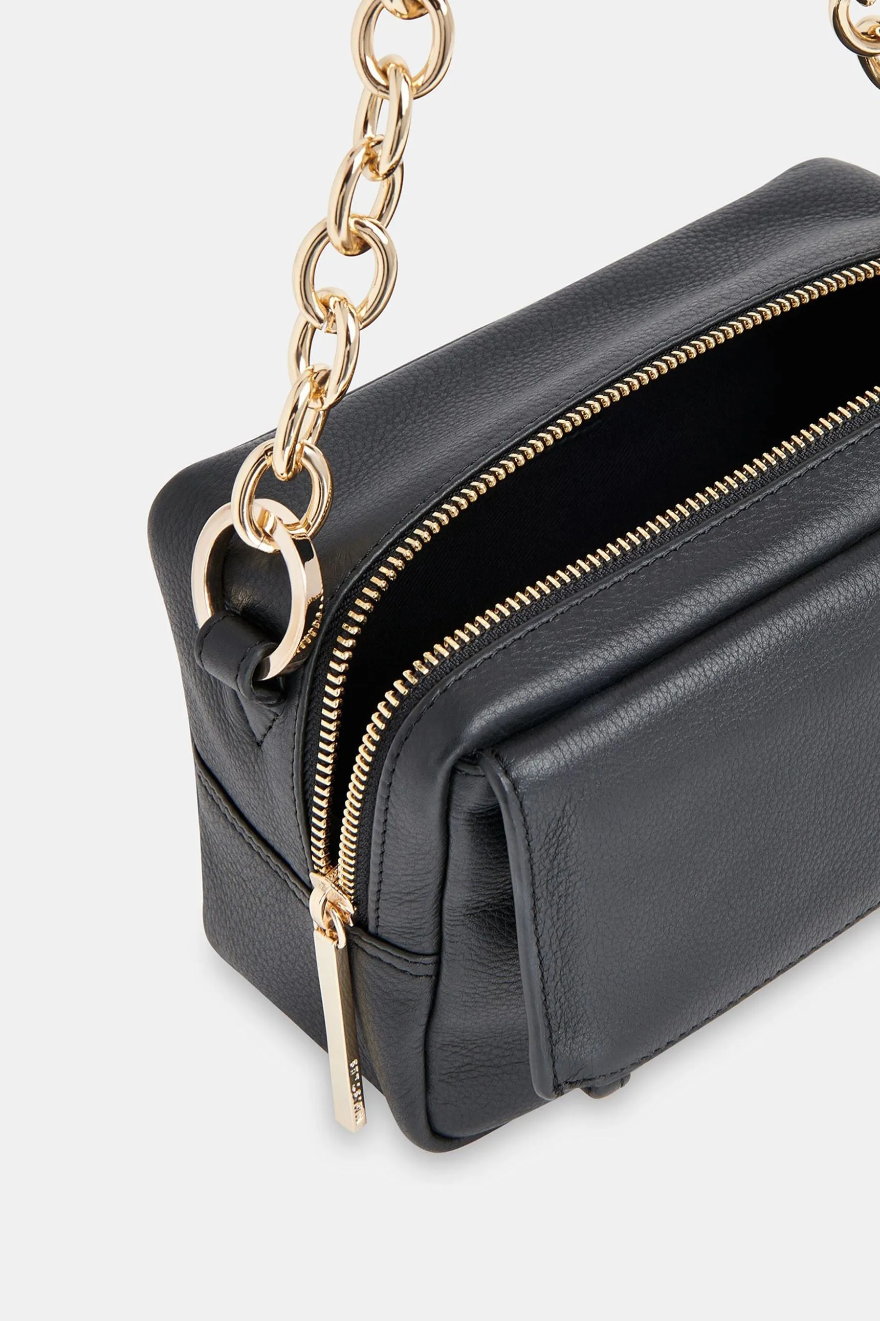 Whistles - Bibi - Nero a tracolla con catena - Borsa