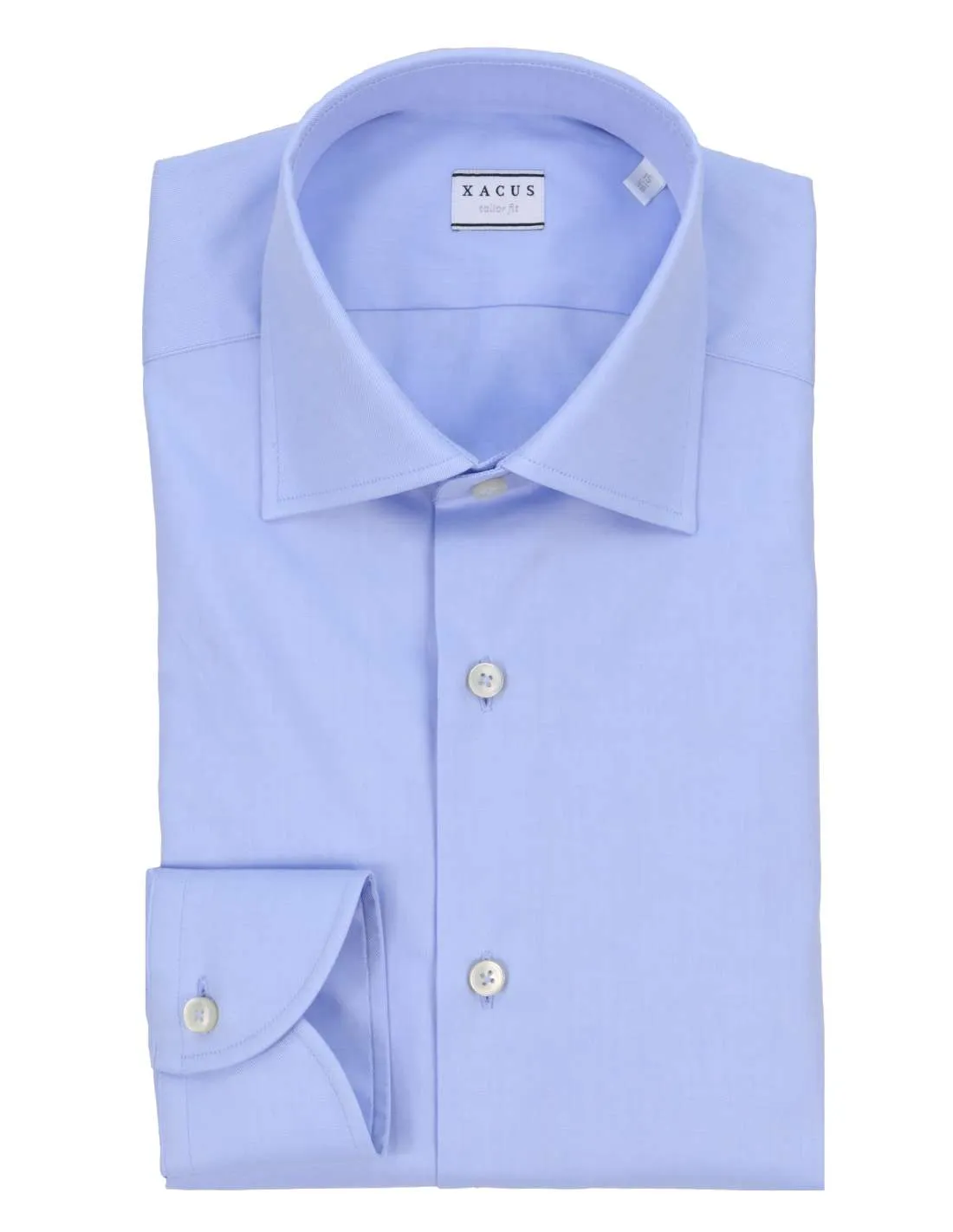 XACUS uomo camicia celeste tailor fit 11229.003 533ML BUSINESS