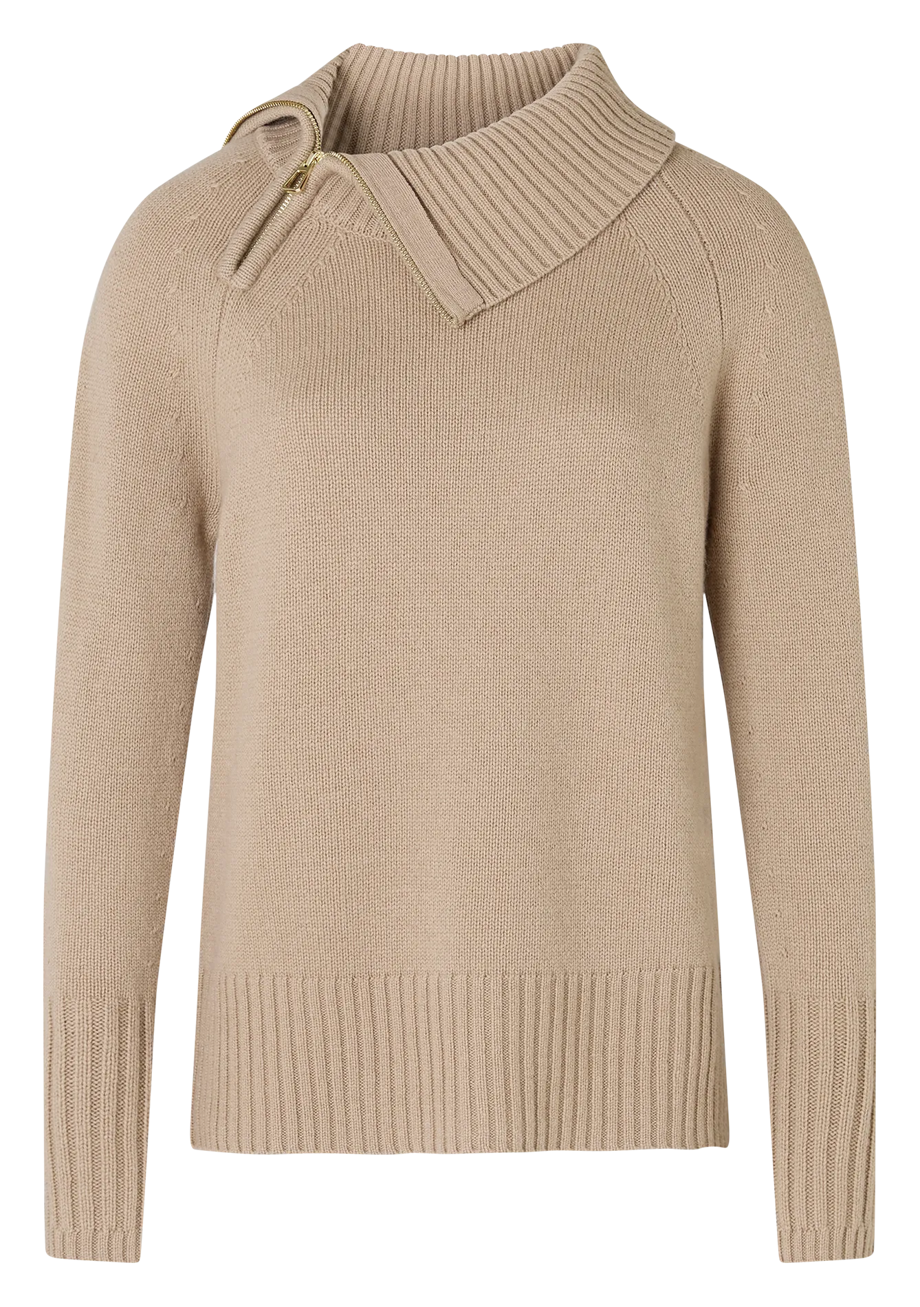  ZAPA   NUALA - Dolcevita in cachemire | Beige